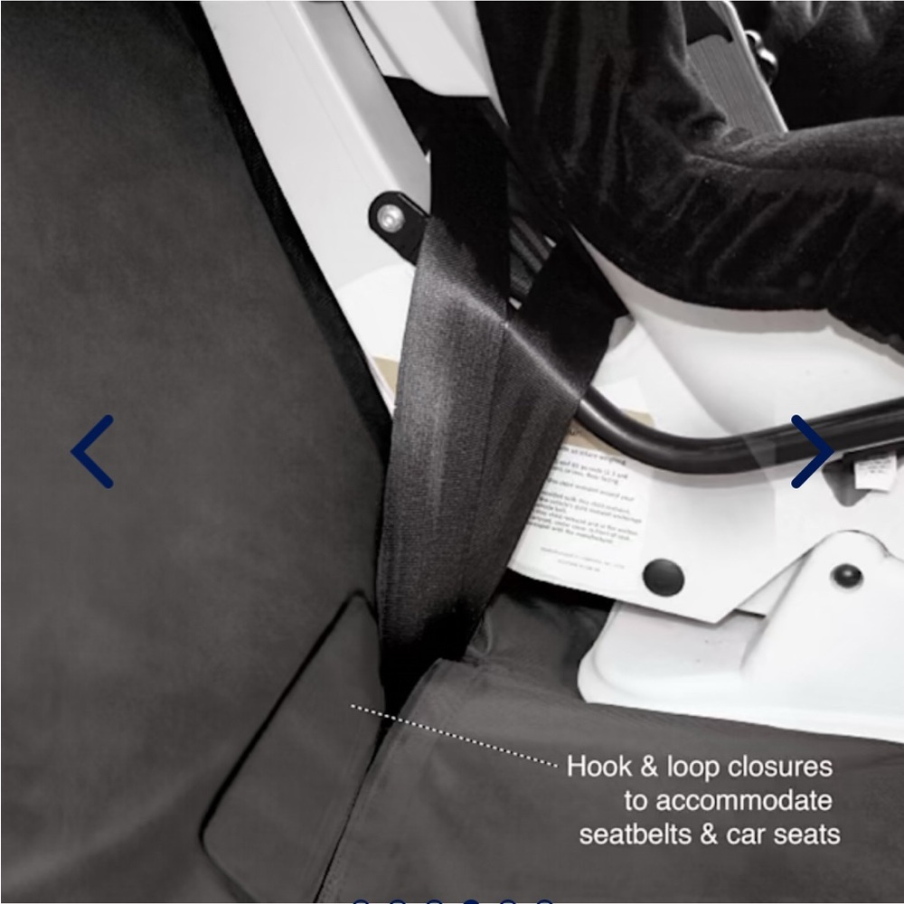 Kurgo Charcoal Bench Seat Cover - Picture 4 of 7